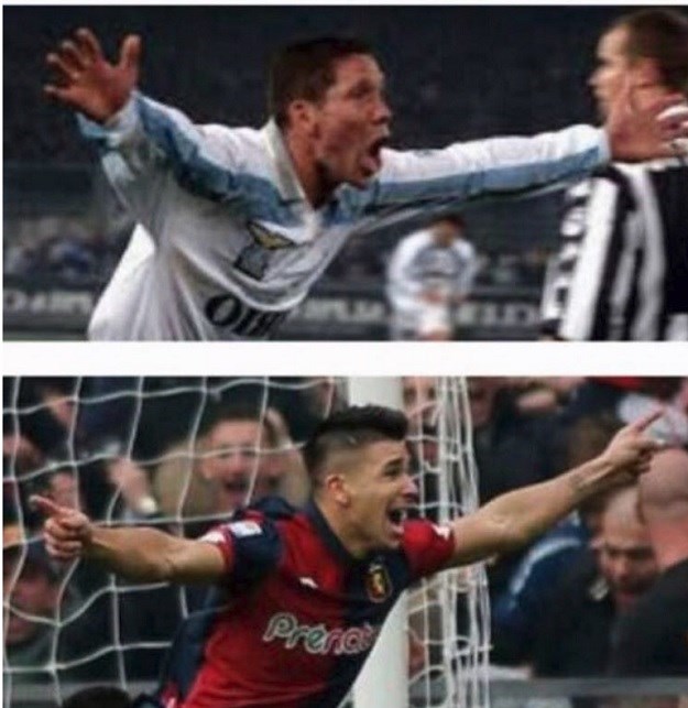 Rušenje Juventusa im je u krvi: Simeone na Instagramu slavio sinov gol