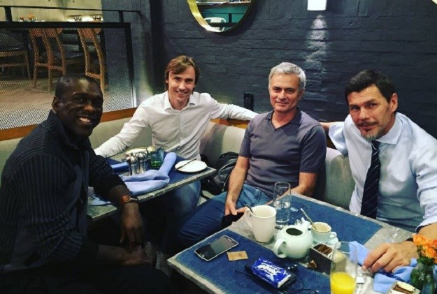 Šimić i Boban na kavi s Mourinhom i Seedorfom