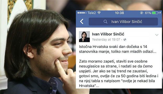 Sinčić: Ovdje će uskoro bit ledina i na njoj tabla s natpisom "Ovdje je nekad bila Hrvatska"