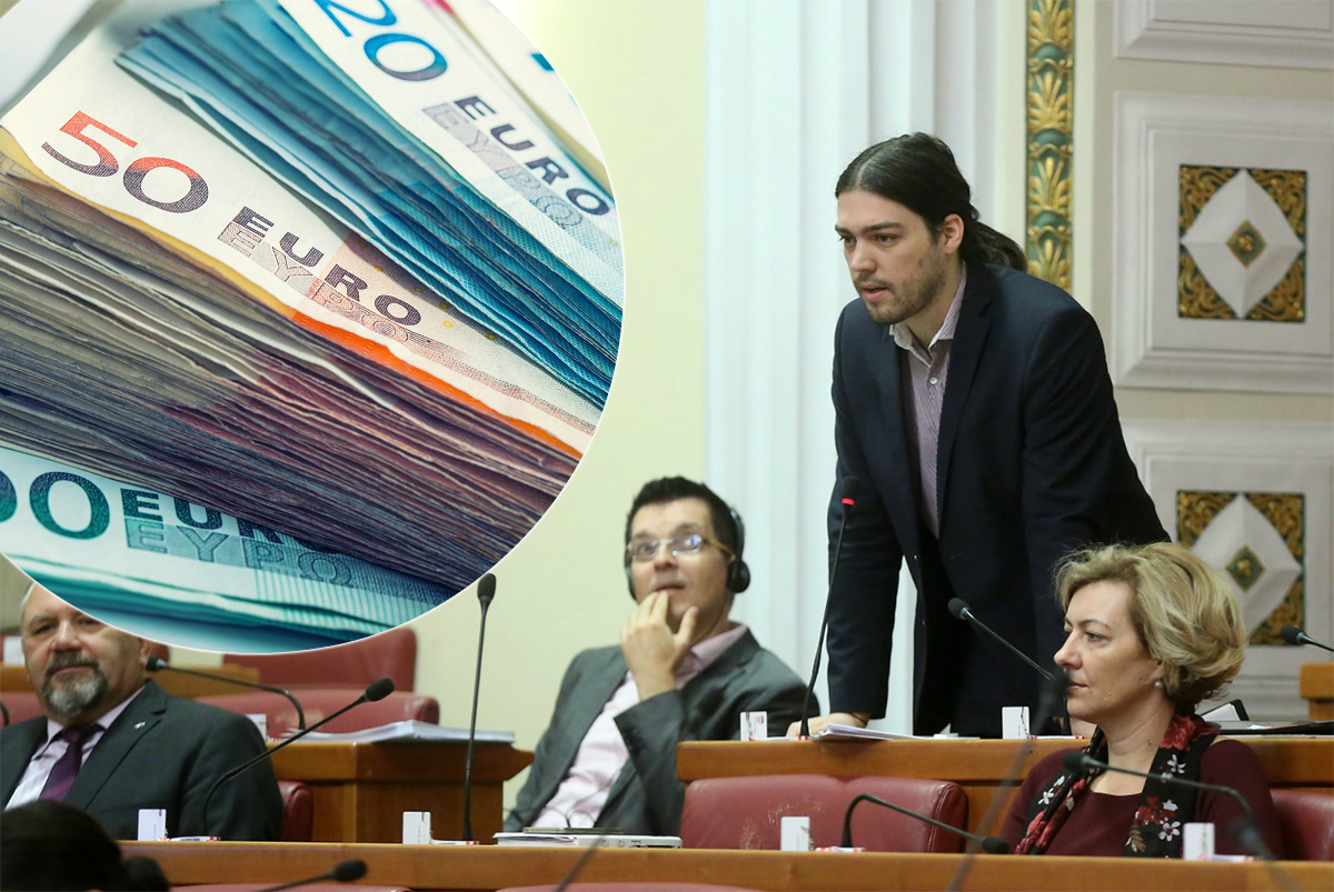 Živi zid traži referendum o uvođenju eura