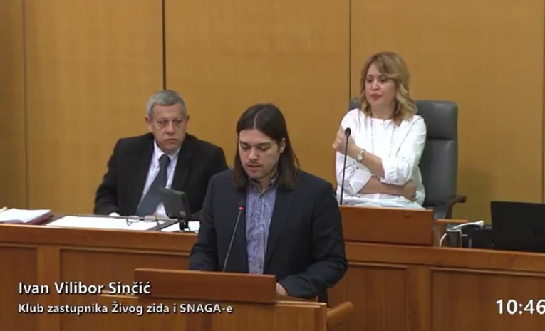 NASTAVAK SABORA Sinčić: Neki su se novinari ulizivali Todoriću, a sad pišu suprotno