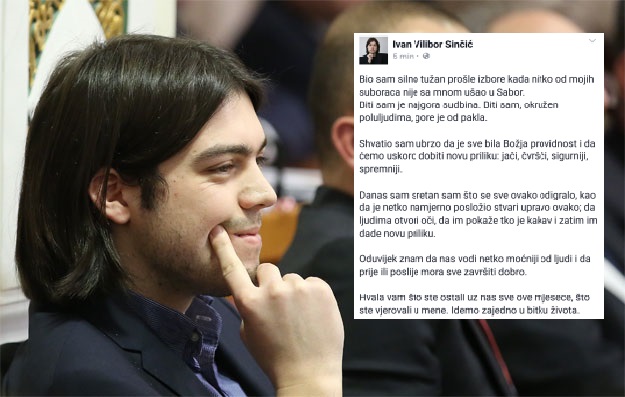 Sinčić očekuje pomoć Boga: Bio sam sam okružen poluljudima, ali sve je to Božja providnost