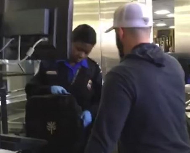 VIDEO Sin u zračnoj luci htio propasti u zemlju zbog onoga što mu je otac smjestio u torbu