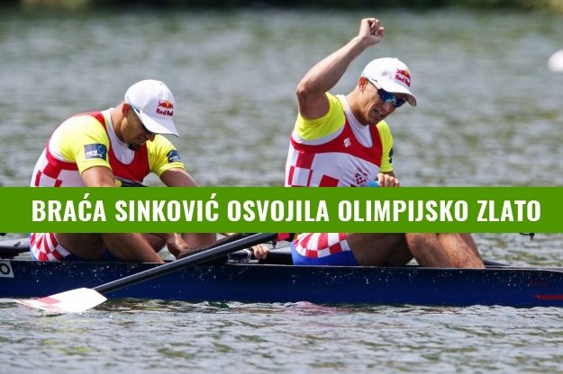 VELIČANSTVENA BRAĆA SINKOVIĆ Hrvatska ima još jedno zlato u Riju