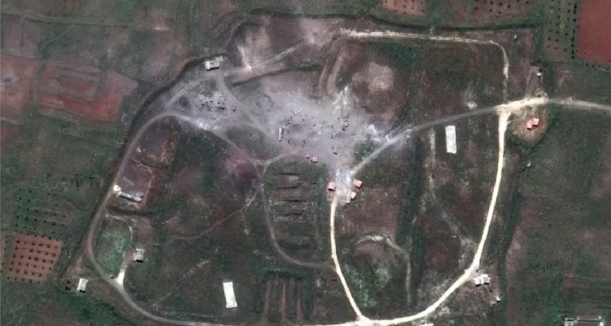 FOTO Satelitske snimke pokazuju uništenje nakon napada u Siriji