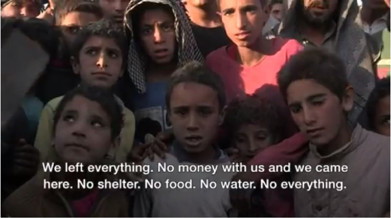 VIDEO Sirijski izbjeglice zarobljeni u pustinji: "Radije bismo bili mrtvi nego ovdje"