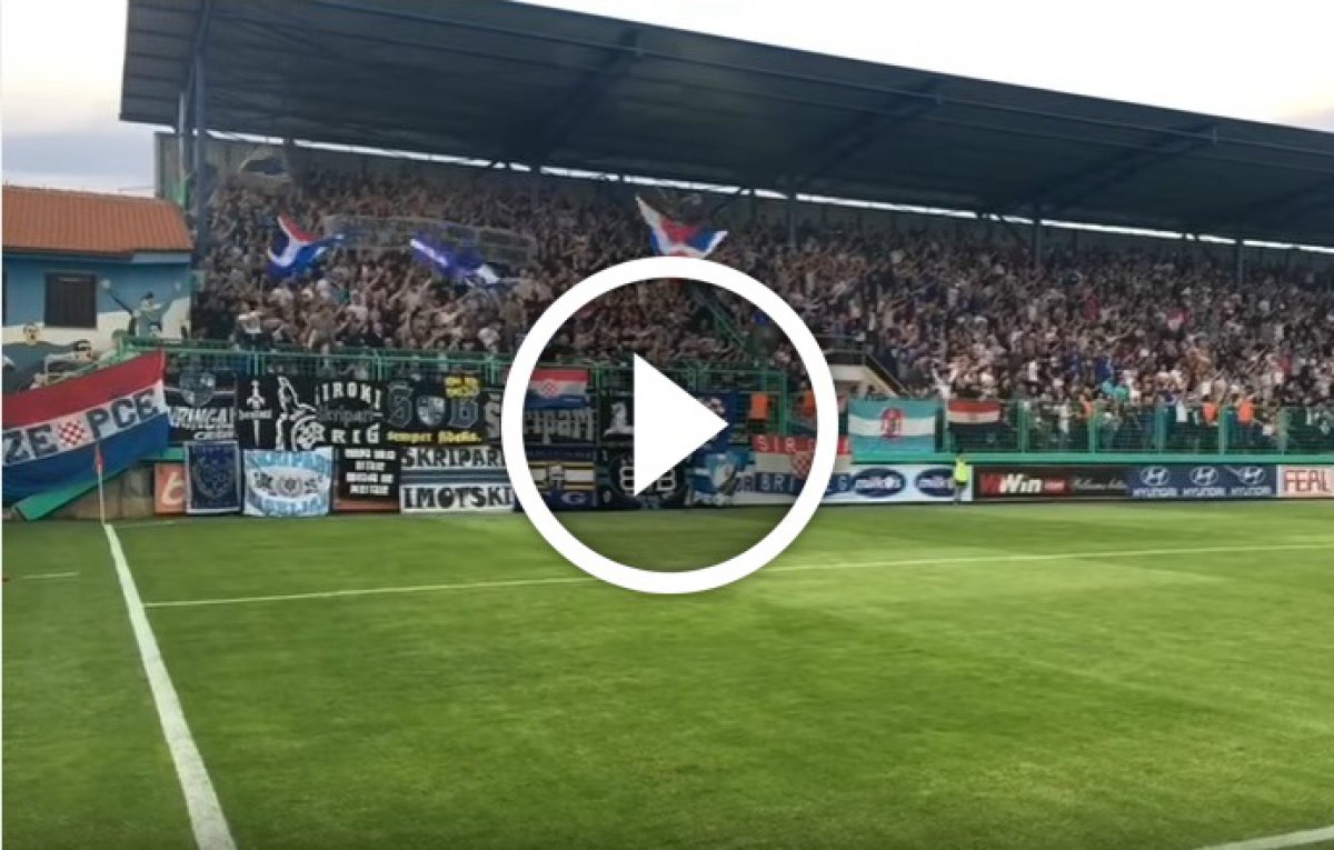 U Širokom Brijegu izviždana himna BiH: Stadionom se orilo "Mi, Hrvati"