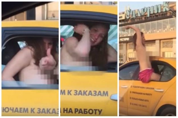 VIDEO Zapeli u koloni pa ubili vrijeme: Par se poseksao u taksiju usred bijela dana