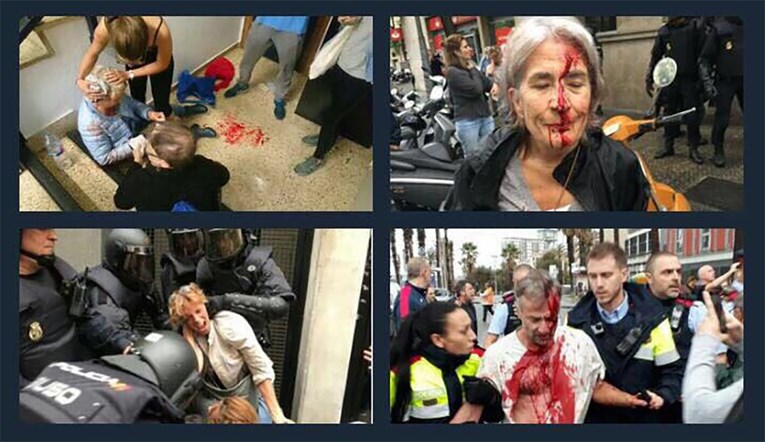 VRHUNAC KRIZE Španjolski ministar tvrdi: "Snimke policijske brutalnosti su lažne"