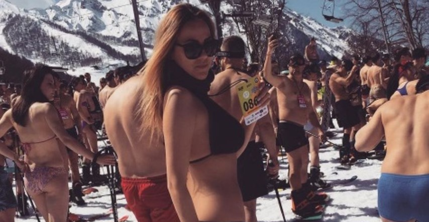VIDEO Tisuće seksi skijašica u bikinijima spuštalo se niz padinu da bi srušile Guinnessov rekord
