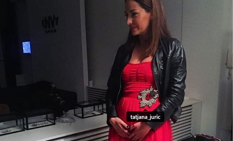 Tatjana Jurić istaknula trbuščić: "Termin joj je svaki dan"