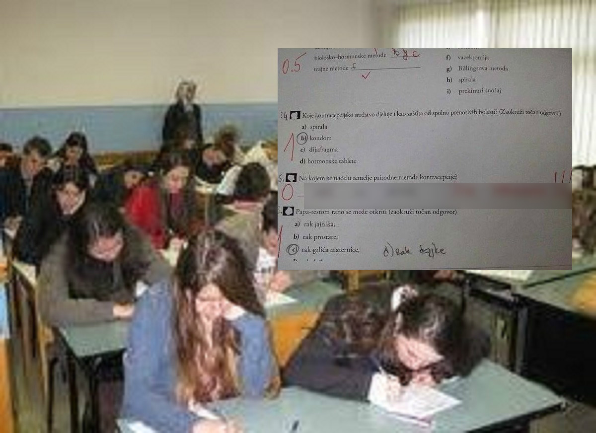 FOTO Odgovor gimnazijalca na pitanje o prirodnoj kontracepciji na Facebooku je hit