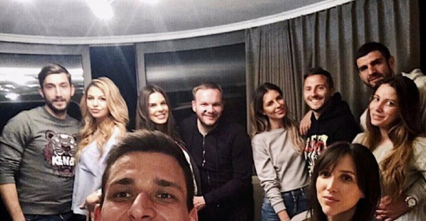 FOTO Dvojica Hajdukovaca i splitski odvjetnik družili se sa srpskom Instagram zvijezdom