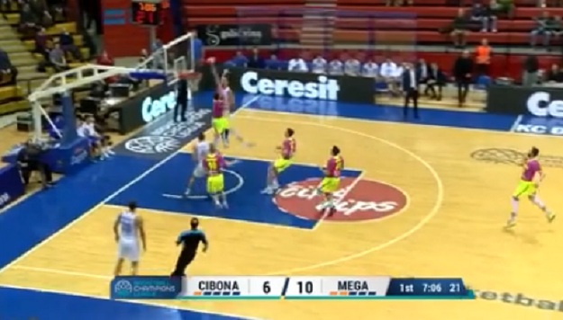 VIDEO Monstruozno NBA zakucavanje fantastičnog Nika Slavice obilježilo pobjedu Cibone protiv Mege