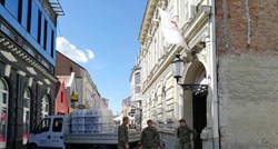 Hrvatska vojska i Crveni križ dostavljaju Brođanima pitku vodu