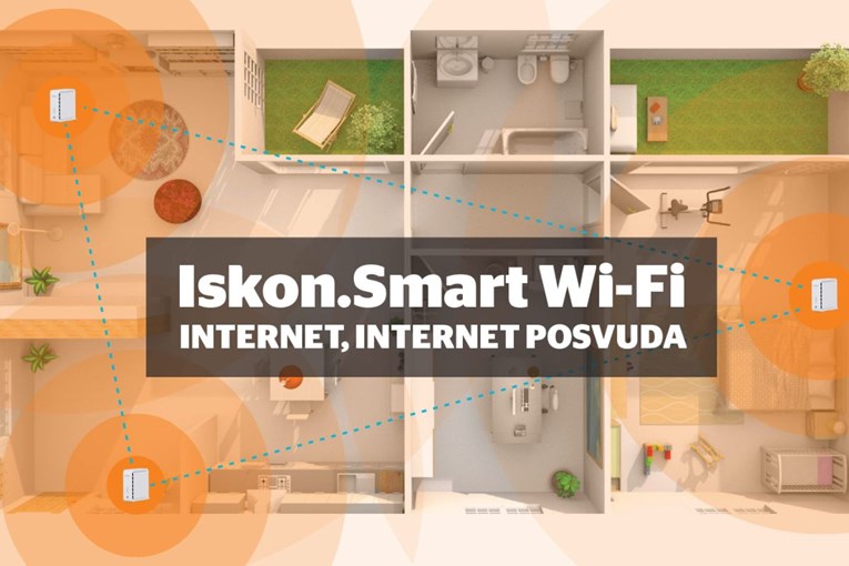 Iskonov Smart Wi-Fi pokrit će svaki kutak vašeg doma