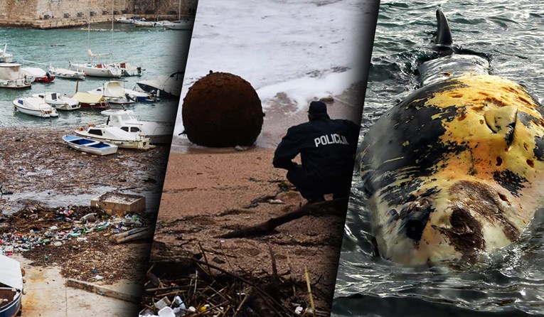 More je zadnjih dana izbacilo tone smeća, bombu i mrtvog kita. Što se to događa?