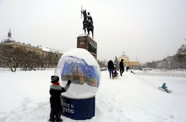 Prije 87 godina u Zagrebu izmjerena najveća količina snijega ikad