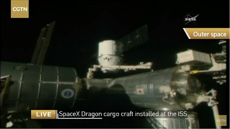 VIDEO SpaceX-ova kapsula Dragon stigla na Međunarodnu svemirsku stanicu