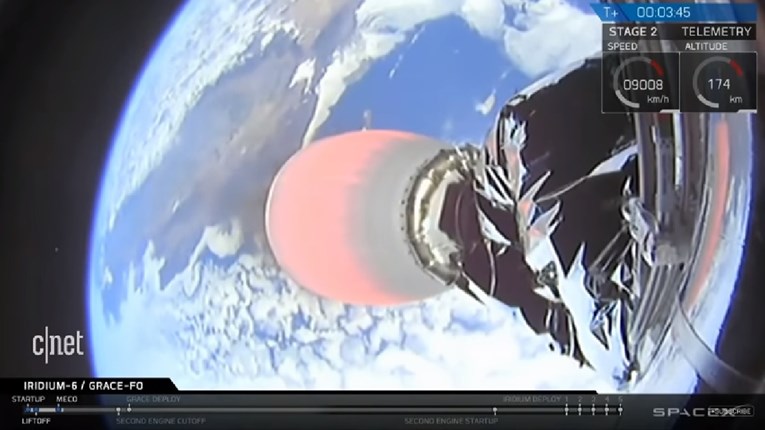 SpaceX na jednoj raketi lansirao 7 satelita u svemir, pogledajte snimku