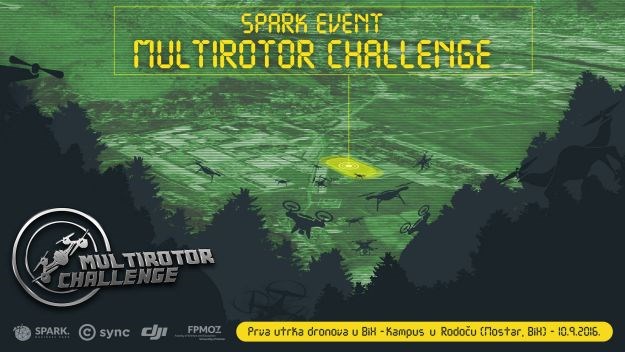 Sudjeluj u epskoj utrci dronova SPARK Multirotor Challenge i osvoji vrijedne nagrade