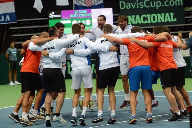 Hrvatska Davis Cup reprezentacija u 1. kolu domaćin Španjolskoj
