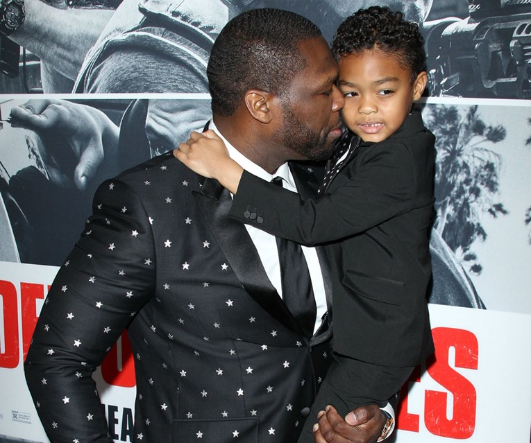 50 Cent na premijeru stigao u pratnji sina kojeg ima sa slavnom ljepoticom