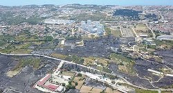 VIDEO Pogledajte kako Split izgleda iz zraka nakon gašenja požara