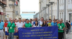 U Splitu održan mimohod sjećanja na Srebrenicu