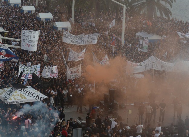 HNS zaboravio obećanje Splitu: Grad i Torcida neće organizirati javno praćenje utakmice s Italijom