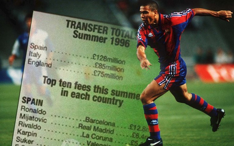 Isječak iz novina iz 1996. najbolje pokazuje da je moderni nogomet otišao u neku stvar