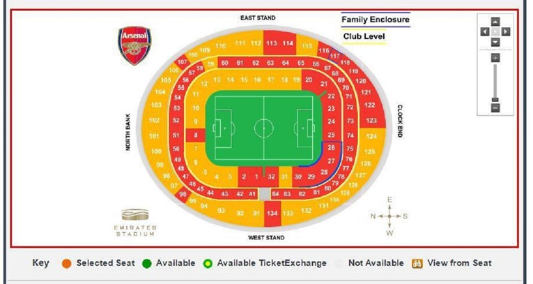 Arsenalov stadion bio je rasprodan za uzvrat,  ali nakon debakla navijači vratili 30 tisuća ulaznica