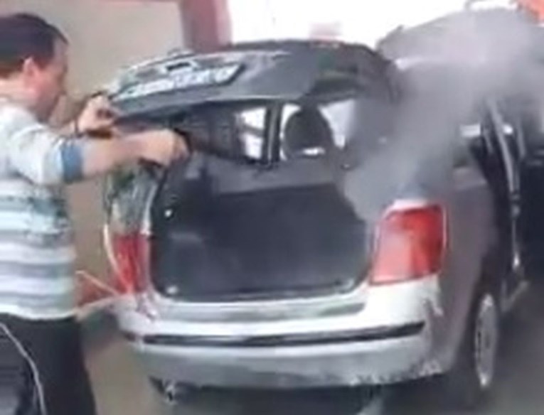 VIDEO Srbin "dubinski" oprao auto pa postao hit u regiji, a dobio je i zanimljivu ponudu