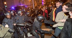 U prosvjedima u Kataloniji 35 ozlijeđenih