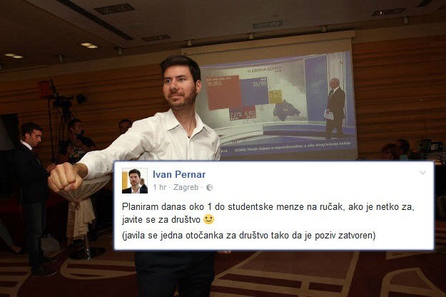 Pernar danas jednu djevojku vodi na ručak u studentsku menzu: "U SC-u je ekipa"