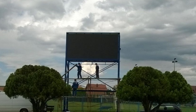 Rakitićev semafor montiran u Bijeljini