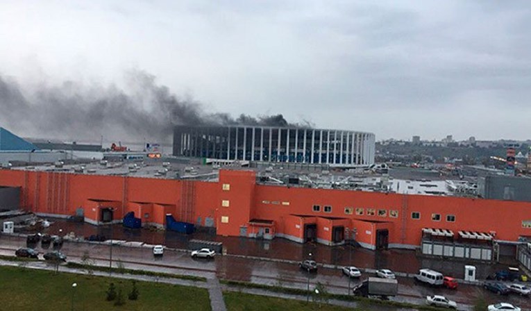 Rusima se zapalio i treći stadion na kojem će se igrati SP