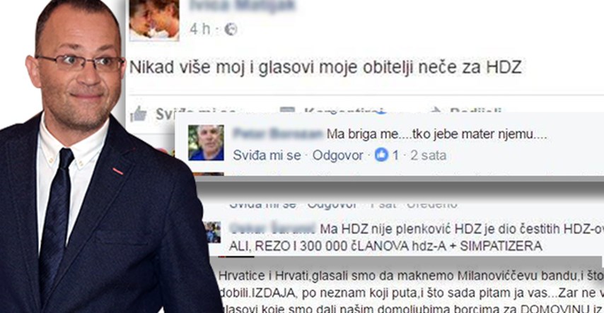 Bijesni HDZ-ovci potpuno podivljali zbog Hasanbegovića: "Plenković je smeće, treba ga zatući"