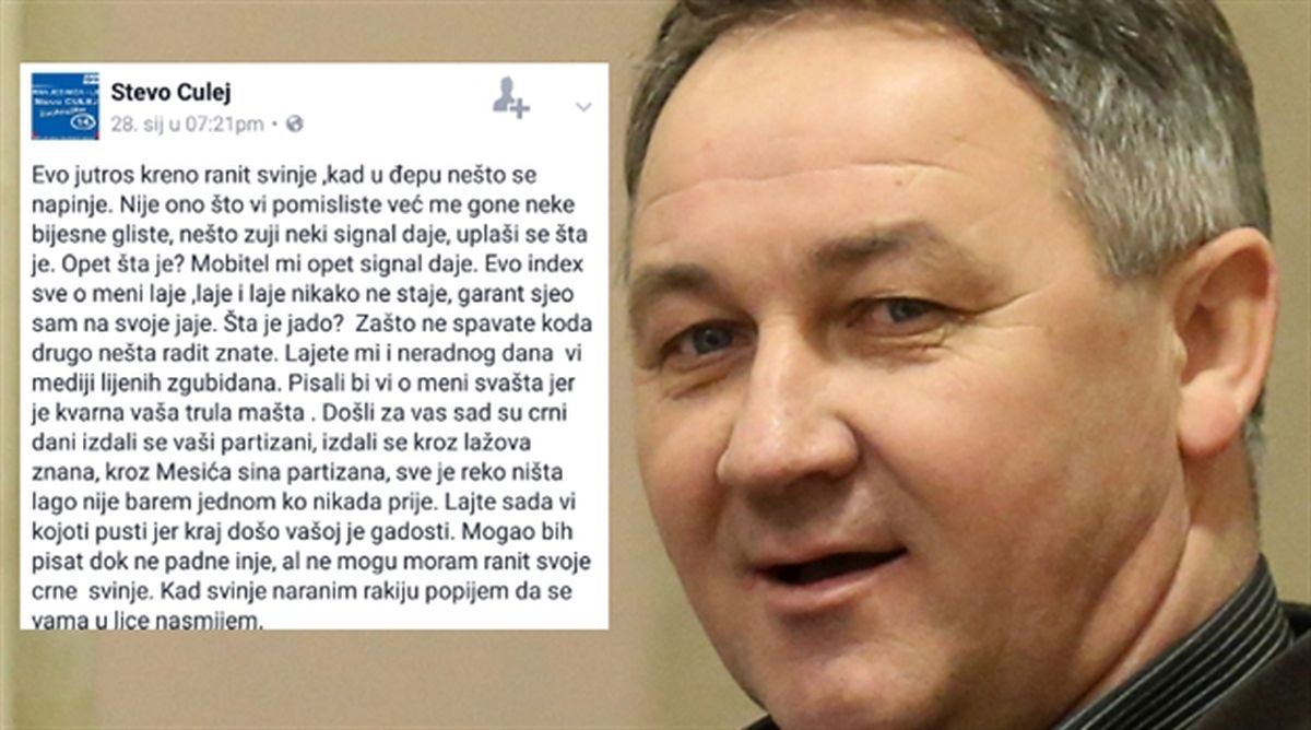 Nije šala, Culej je napisao pjesmu o Indexu. Što vam se čini od poezije HDZ-ovca?