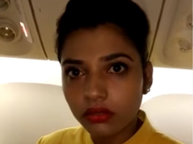 VIDEO Stjuardesa uhićena u avionu s pola milijuna dolara u kešu