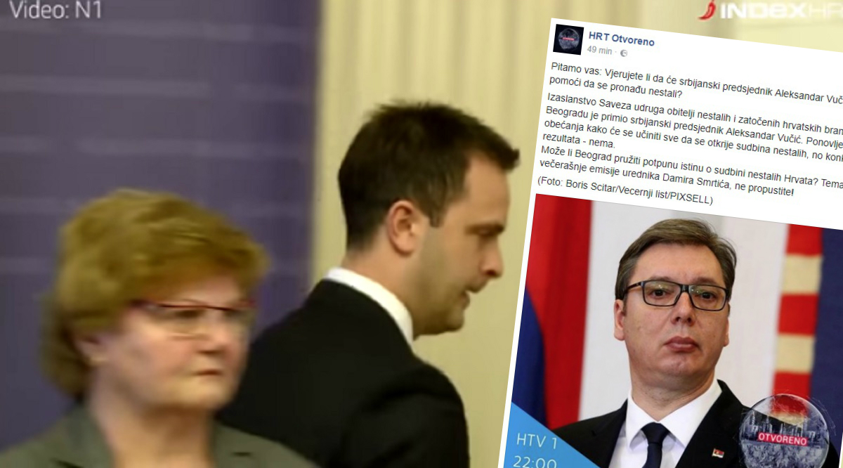Hrvatsku je potresao nikad viđeni politički skandal, a u Otvorenom je glavna tema - Vučić