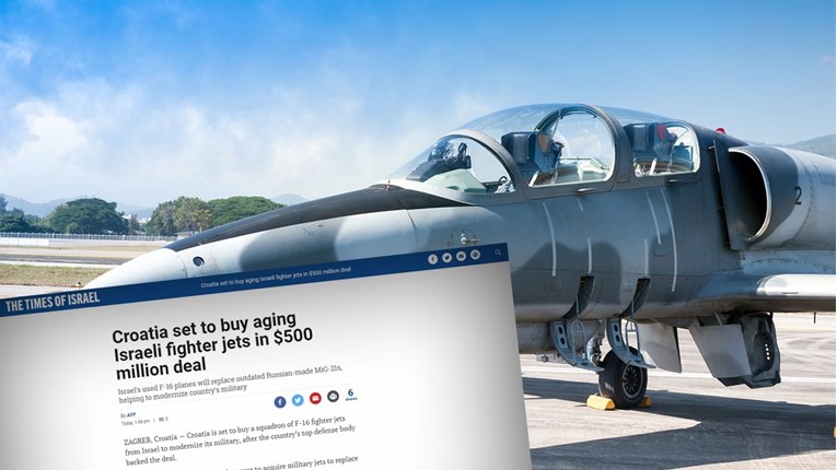 Strani mediji pišu da Hrvatska kupuje vojne avione zbog oružane utrke sa Srbijom