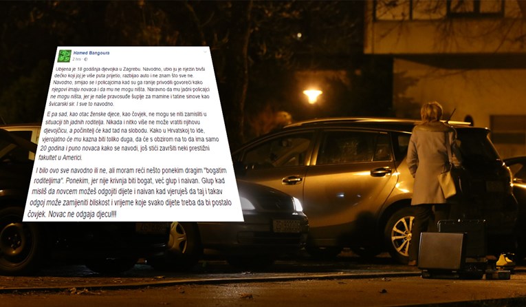 Hamed Bangoura potresen sinoćnjim ubojstvom ima poruku za "bogate" roditelje: "Ja vas prezirem"