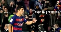 Ovako se Suarez rugao vrataru Espanyola: Idiote, osvojio sam pet trofeja! A ti?