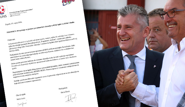 Splitu i Cibaliji prijeti bankrot! Evo što o tome kaže Davor Šuker