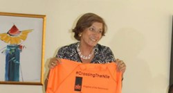 Oklada za 10 tisuća lajkova: Nizozemska veleposlanica zaplivala u Nilu
