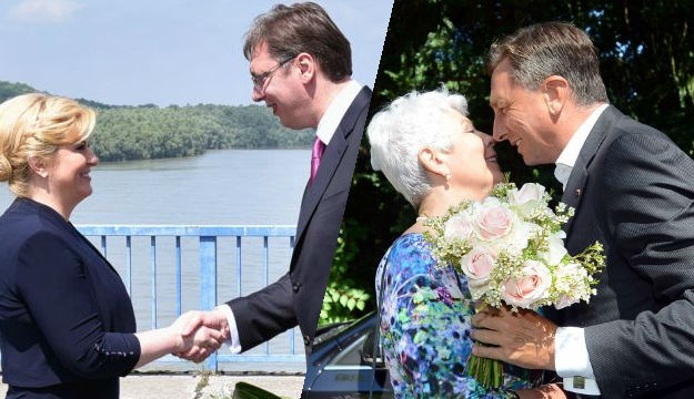 FOTO Kosor i Pahor ili Kolinda i Vučić: Čija je "politička romansa" zabavnija?