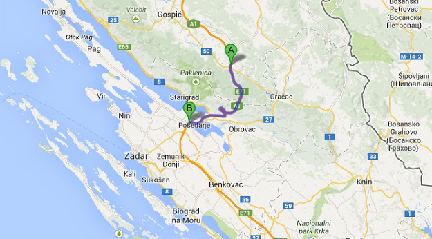 Olujni vjetar paralizirao promet: Za sav promet zatvoren dio autoceste A1 i neke državne ceste