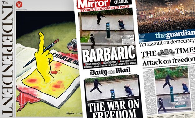 Oproštaj od kolega: Novine diljem svijeta posvetile naslovnice ubijenima u Parizu