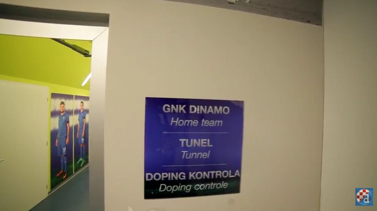 VIDEO IZ SVLAČIONICE DINAMA "Ademi, čekamo te!"